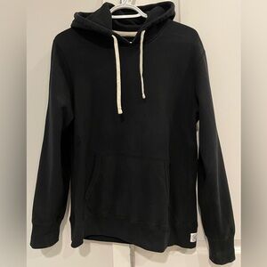 Reigning Champ Black Mid Weight Terry Standard Hoodie